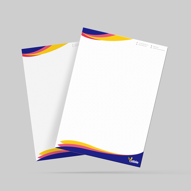 letterhead design