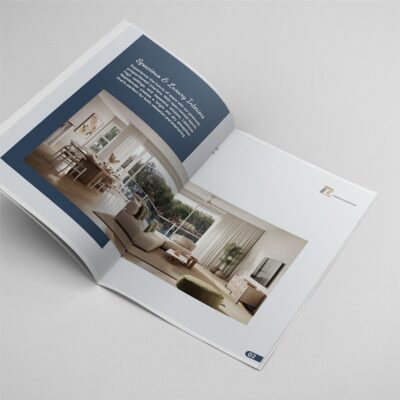 real estate brochure design